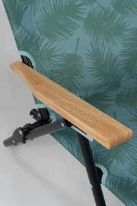 2024 portatile pieghevole sedia a dondolo mobili da esterno lettino da sole Recline letto per esterni - Product Image 3