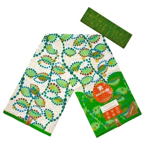 Tissu <span class=keywords><strong>en</strong></span> coton peigné biologique Jupe africaine <span class=keywords><strong>longue</strong></span> <span class=keywords><strong>en</strong></span> cire imprimée batik pour femmes Indonésie Malaisie Batik Bazin Nighty Plain - Product Image 4