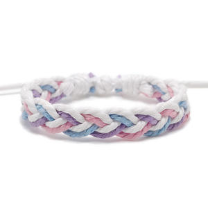 <span class=keywords><strong>Pulseras</strong></span> <span class=keywords><strong>de</strong></span> cuerda <span class=keywords><strong>de</strong></span> cera hechas a mano coloridas, <span class=keywords><strong>pulseras</strong></span> <span class=keywords><strong>de</strong></span> amistad para mujer, cuerda trenzada, pulsera <span class=keywords><strong>de</strong></span> cuerda, joyería <span class=keywords><strong>de</strong></span> playa, <span class=keywords><strong>Pulseras</strong></span> - Product Image 2