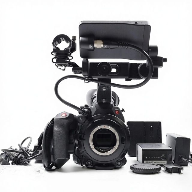 HFT Professional EOS C200 DSLR Digital Video Camera CMOS Sensor 10x-20x Optical Zoom 4K Cinema Camera