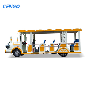 18 chỗ ngồi 96V Zoo điện tham quan xe buýt và điện đường phố tham quan tàu - Product Image 4