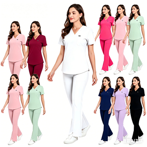 Uniformes Médicos Personalizados 42389, Ropa de Invierno de Lujo para Mujer, Estilo Coreano Elegante, Tallas Grandes, Conjunto Moderno para Oficina - Product Image 1