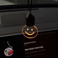 Petit pendentif de voiture en acrylique, ampoule rétro, décoration intérieure de voiture, lumière de nuit automobile