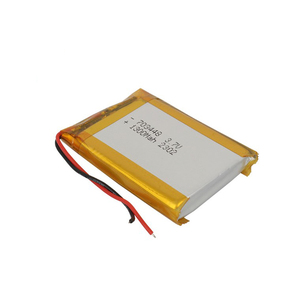 703448 Oplaadbare Lithium Polymeer Batterij <span class=keywords><strong>3</strong></span>.7V 1300Mah Lp703448 Lipo Batterijen Pack - Product Image 2