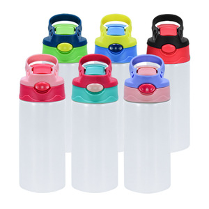 sublimation 350ml 12oz double wall stainless steel vacuum insulation thermos child children kid water bottles