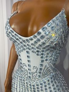 <span class=keywords><strong>Robe</strong></span> moulante de soirée chic à col en V profond et strass <span class=keywords><strong>pour</strong></span> femme, <span class=keywords><strong>grande</strong></span> <span class=keywords><strong>taille</strong></span>, idéale <span class=keywords><strong>pour</strong></span> anniversaire, <span class=keywords><strong>mariage</strong></span> ou <span class=keywords><strong>cocktail</strong></span> - Product Image 4