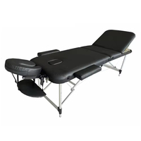 Excellent lit de beauté portable de nouvelle conception Table de massage ergonomique et lit avec trou pour le visage