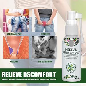 Spray Anal Naturel à Base de Plantes OED 30ml pour un Soulagement Rapide des Démangeaisons, la Gestion de l'Inflammation et le Traitement des Taches Brunes, Complément à l'Extrait de Plante - Product Image 4