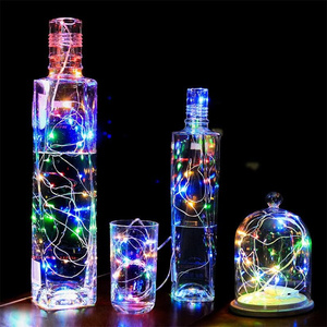 Led <span class=keywords><strong>String</strong></span> ánh sáng không thấm nước bạc dây Bình đom đóm ánh sáng Mason Jar DIY Giáng sinh Đảng cổ tích trang trí đám cưới ánh sáng chuỗi - Product Image 3