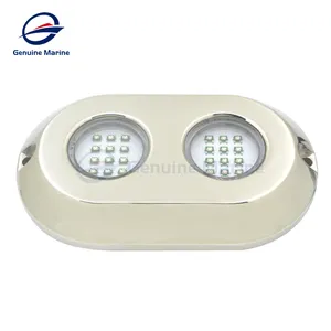 316L Stainless Steel RGB IP68 120W Marine Underwater LED Light for Boat Pool Color Multi Color Led Light