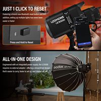 Godox Litemons LE300Bi 320W Lumière vidéo LED COB bicolore Monture Bowens Éclairage de studio continu professionnel APP