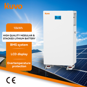 KUVO Solar System <b>Rechargeable</b> Eco Friendly 51.2V Lithium <b>Battery</b> Home Energy Storage <b>Battery</b> with Touch Screen - Product Image 1