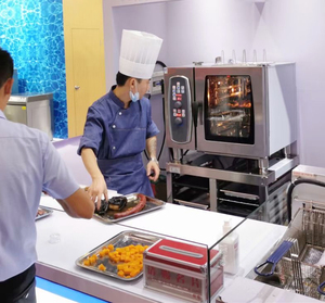 كبير كهربائي فرن بالبخار 4 6 10 20 درج شبكة بخار كومبو المطبخ المدمج للطبخ معدات الفرن المدمج الصناعي - Product Image 4