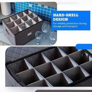 Ensemble d'organisateurs de tasses à vin de cuisine de haute qualité pour le stockage et le <span class=keywords><strong>transport</strong></span> - Product Image 2