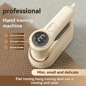 Plancha de Vapor Portátil para Viajes y Hogar, 1200W, Manual, con Pantalla LCD, Calentamiento Rápido, 180° Plancha de Ropa con Mango Giratorio - Product Image 2