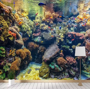 <span class=keywords><strong>Papier</strong></span> <span class=keywords><strong>peint</strong></span> de chambre Coral <span class=keywords><strong>Aquarium</strong></span> Mural Tropical Fish Sea View - Product Image 1