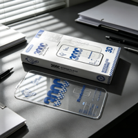 Protection d'écran en verre trempé anti-statique sans bordure incurvée 300C, film transparent intégral pour OPPO Find X9ultra