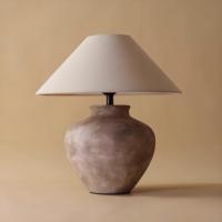 ENSEMBLE français bleu et blanc café étude bureau lampe de Table en céramique chambre lampe de bureau pas de Base extérieur 75cm haute lampe