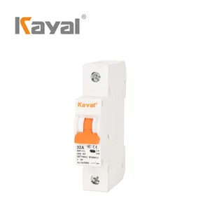 KAYAL 1p mcb 60 amp 미니 mcb 스위치 magnetothermic 회로 차단기