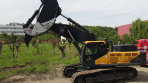 Personalizzato Hyundai 505 escavatore 50T <span class=keywords><strong>Ripper</strong></span> braccio più lungo durata della vita di roccia idraulica strumento di strappo - Product Image 4