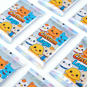 Op maat bedrukte TCG Trading <span class=keywords><strong>Card</strong></span> Blind Box Individuele Booster Pack Opaak Hitteverzegelbaar Willekeurige Kaarten Verpakkingszak - Product Image 4
