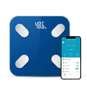 Báscula Inteligente para Baño y Báscula <span class=keywords><strong>de</strong></span> Peso <span class=keywords><strong>Corporal</strong></span> <span class=keywords><strong>de</strong></span> 180 kg, Monitor <span class=keywords><strong>de</strong></span> Grasa y Hueso con <span class=keywords><strong>Porcentaje</strong></span> <span class=keywords><strong>de</strong></span> Grasa <span class=keywords><strong>Corporal</strong></span> - Product Image 1