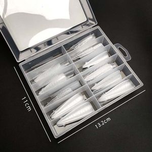 Conception personnalisée à motifs rayés moule en <span class=keywords><strong>gel</strong></span> d'extension d'<span class=keywords><strong>ongle</strong></span> français double forme système d'<span class=keywords><strong>ongle</strong></span> double forme pointes d'<span class=keywords><strong>ongle</strong></span> - Product Image 2