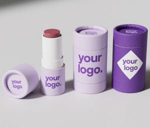 หลอดลิปสติกแบบย่อยสลายได้หลอดบรรจุภัณฑ์แบบย่อยสลายได้หลอดกระดาษคราฟท์ทรงกลมแบบย่อยสลายได้สำหรับใส่เครื่องสำอาง - Product Image 1