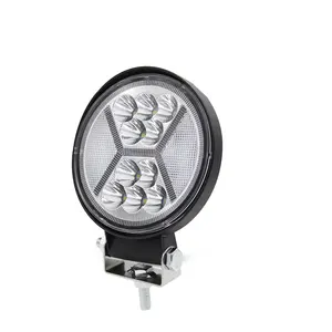 27 Wát sáng chậm flash Combo chùm LED làm việc đèn lái xe tự động xe máy xe với OEM DRL màu sắc cho tất cả các xe ô tô/xe tải/xe