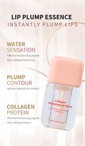 Brillo Labial Voluminizador de Colágeno 5ml, Marca Privada OEM, Hidratante, Brillante, Vegano - Product Image 2