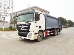 Camions à ordures compacts Foton 23m3 Diesel Manuels Neufs et Économes pour le Recyclage des Déchets - Product Image 2