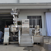 Mélangeur automatique en acier inoxydable de 500 L avec pompe et moteur pour composants d'engrenages et de roulements de transformation cosmétique et alimentaire