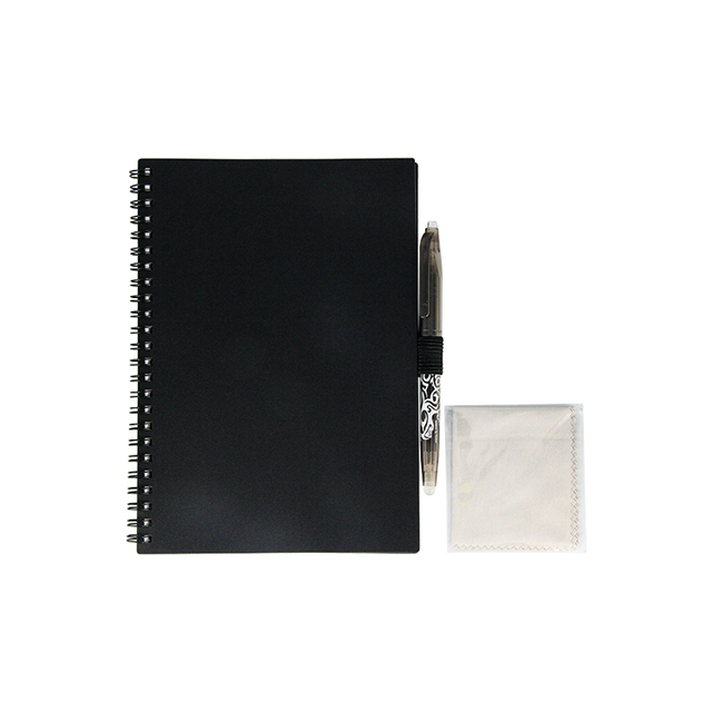 Custom Erasable Notebook Smart Reusable Writing Waterproof Recycled Scannable Smart Spiral Notebooks