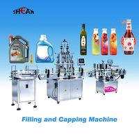 Ligne de machines de remplissage, de bouchage et d'emballage entièrement automatiques pour jus, huile de cuisson, soda, eau minérale en bouteilles en plastique