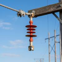 Aislante de Suspensión Compuesto de Alto Voltaje, Aislante de Polímero de 33kV para Líneas de Transmisión