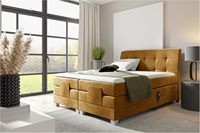 Chinesischer Hersteller Großhandel Luxuriöses Elektrisch Verstellbares Boxspringbett Umweltfreundlich Gepolstert Komfortabel Gesteppt