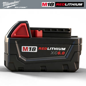 Outils de perçage sans fil RED Battery 18V 6.0Ah Batterie au lithium <span class=keywords><strong>M18</strong></span> Remplacement <span class=keywords><strong>Milwaukee</strong></span> 48-11-1850 48-11-1860 Batteries pour outils électriques - Product Image 2