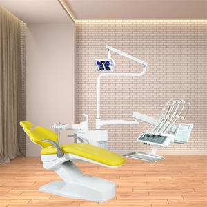 Foshan fabbrica di sedia dentale <span class=keywords><strong>unit</strong></span>à 16 set di un contenitore con luce di cura libera e mobile Scaler superiore montato <span class=keywords><strong>unit</strong></span>à dentale - Product Image 4