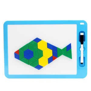 <span class=keywords><strong>Pizarra</strong></span> <span class=keywords><strong>Magnética</strong></span> Educativa de Plástico para Niños, Rompecabezas de <span class=keywords><strong>Letras</strong></span> del Alfabeto para Niños Pequeños - Product Image 4