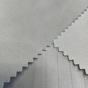 Résistant au <span class=keywords><strong>feu</strong></span> ESD grille antistatique ignifuge poids lourd sergé perceuse 100% coton tissu pour pétrole vêtements de travail vêtements - Product Image 5