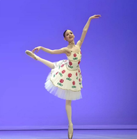 Robe de tutu de ballet classique bleue à épaules dénudées pour filles, avec garniture décorative, en tulle superposé, costume de scène professionnel pour enfants