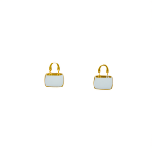 Fashion <b>Stud</b> <b>Earrings</b> 316L Stainless Steel PVD Gold Plating Sustainable Resistant - Product Image 2