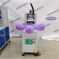 Machine d'impression simple d'écran de ballons de poste de travail de la couleur quatre pour les ballons de latex