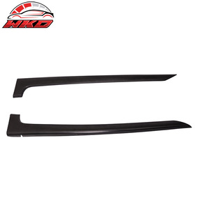 Convient pour BMW E90 Série 3 Berline 4 portes 2006-2008, jupes latérales style AC, non peintes, noires - Product Image 3