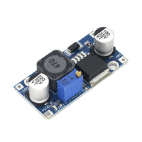 Placa de Desarrollo de Fuente de Alimentación con Convertidor Buck DC-DC LM2596S, Corriente de Salida de 2A/3A, Entrada de 3-40V, Salida de 1.5-35V