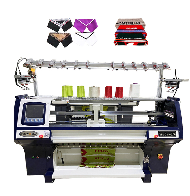 Automatic Single Head Flat Knitting Neck Making Machine with Motor