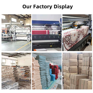 Nhà máy bán chống trượt Polyester in có thể gập lại sàn Mat đau khổ Ba Tư Boho máy có thể giặt khu vực thảm - Product Image 6