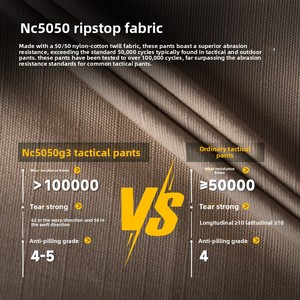 Pantalones Tácticos G3 para Hombre, Modelo NC5050, Tela de Nailon, Camuflaje para Exteriores, Resistentes al Desgaste y a los Arañazos, Venta al Por Mayor - Product Image 5
