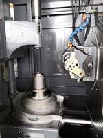 Machine à tailler les engrenages verticale CNC haute vitesse Mlt-YK3132 avec tourelle à outils motorisés, pour le fraisage de cannelures