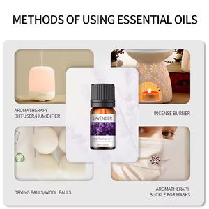 น้ำมันหอมระเหยจากพืชบริสุทธิ์ เครื่องเพิ่มความชื้นในอากาศภายในบ้าน เครื่องกระจายกลิ่นอโรมาเธอราพี น้ำมันหอมระเหยอโรมาเธอราพีชนิดละลายน้ำได้สำหรับรถยนต์ - Product Image 4